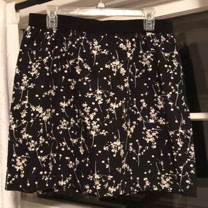 Loft floral skirt
